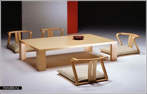 Японский минимализм в мебели