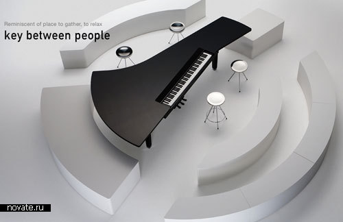 Концепт рояля от Yamaha