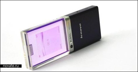 «Ядовитый» телефон с прозрачным дисплеем