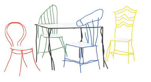 стулья для детей от Lucy Merchant