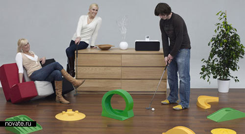 Мини-гольф для офиса и дома