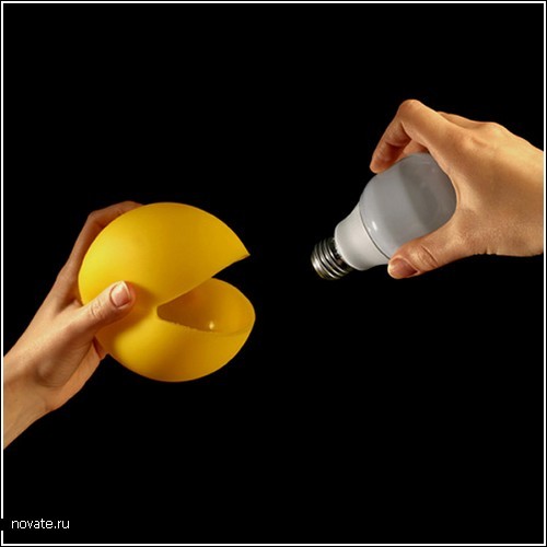 Лампа-Pacman с запахом
