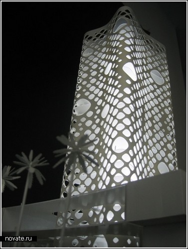 «Дырявая» башня в Дубае