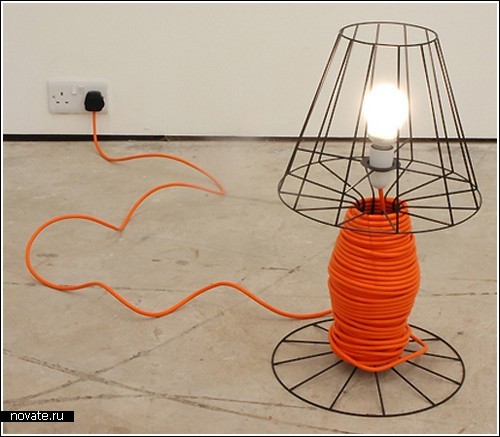 «Лампа-катушка» от Guy Brown