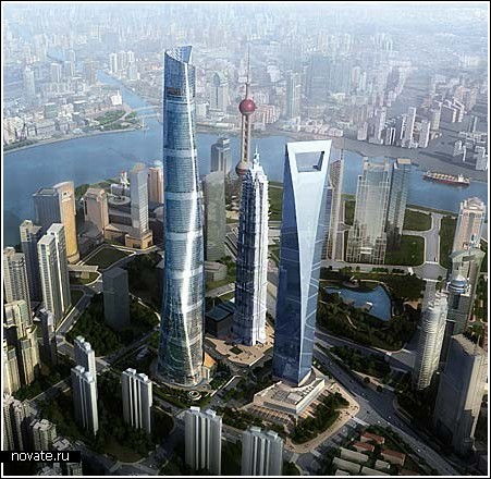 Башня высотой более полукилометра (Шанхай)