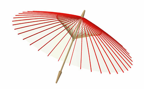 Прозрачный зонтик «Sinaru» от QURZ