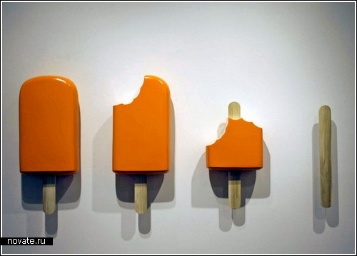 Скульптуры мороженого