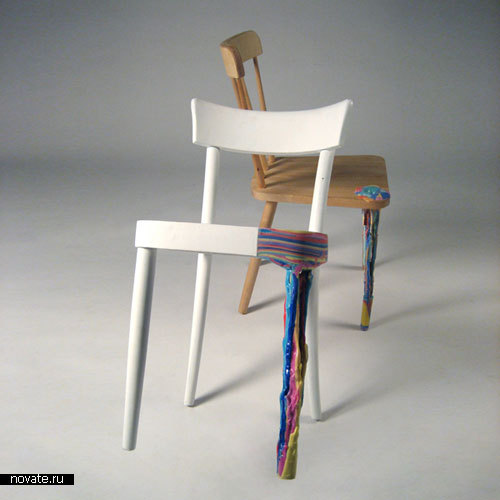 Акварельная мебель от Anna Ter Haar