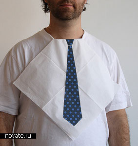 Салфетки с изображением галстука
