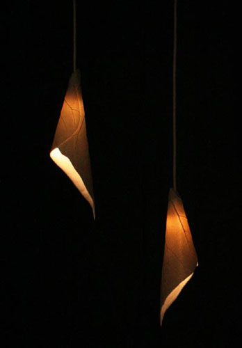 Светильники «Hanging leaves» от Maria Plevik and Maria Larsson