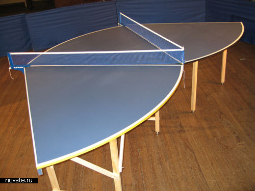 Усовершенствованный стол для пинг-понга