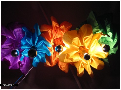 Зонтики-светильники от Shelly Sabel