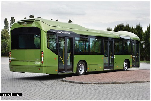 Первый гибридный автобус от Volvo
