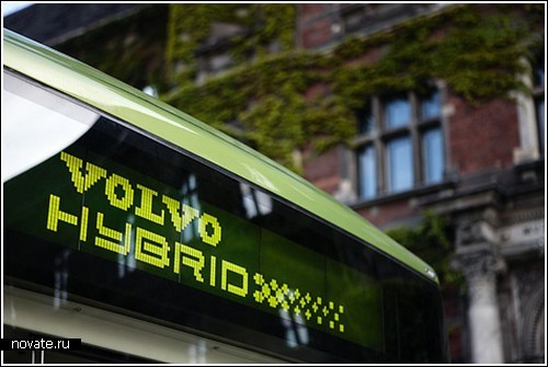Первый гибридный автобус от Volvo