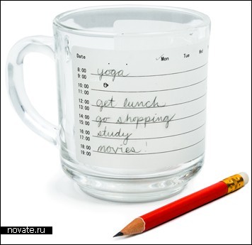 Чашка для любителей списков и планов