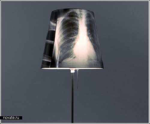 Лампа из рентгеновского снимка