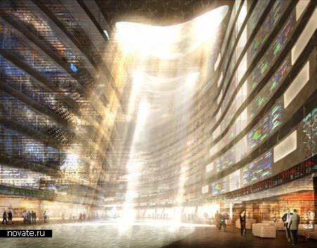 Всемирный Торговый Центр в Абу Даби работы Нормана Фостера