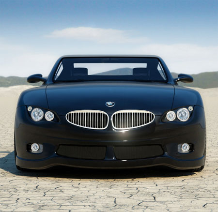 Концепт топового автомобиля BMW M Zero от Маела Оберкампфа