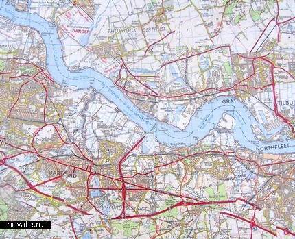 Стул-карта Лондона