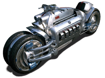 Chrysler Tomahawk - наикрутейший среди мотоциклов