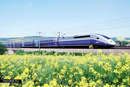 Знаменитые французские поезда TGV 