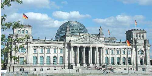 Здание Рейхстага в Берлине