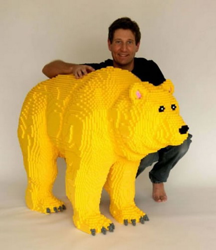 Скульптуры Натана Савайя(Nathan Sawaya) из кубиков Лего