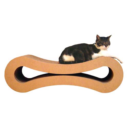 Кровать-когтеточка для вашей кошки