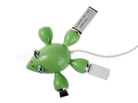Мышь подключенная к компьютеру - USB-хаб