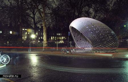 CSPACE Pavilion, выигравший конкурс Архитектурной Ассоциации в Лондоне
