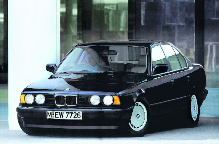 BMW E34 с правым рулем  / Изображение Novate.ru