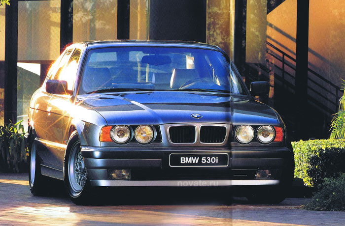Один из самых мощный серийных седанов начала 90-х - BMW 530i / Изображение Novate.ru
