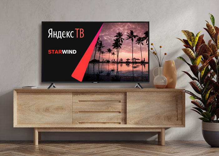 Телевизор LED STARWIND SW-LED55UB401 Яндекс.ТВ