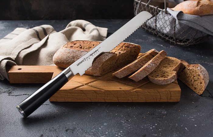 Нож Samura Mo-V для хлеба.