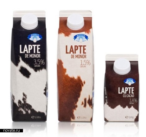 Молоко вдвойне вкусней, если оно в необычной упаковке. Обзор молочных упаковок, часть первая