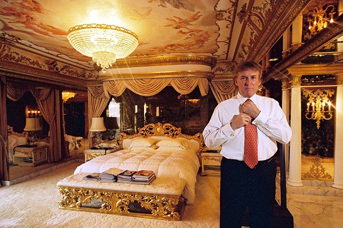 Дональд Трамп очень любит золото
