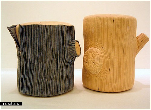 Tree stools вместо деревянных табуретов