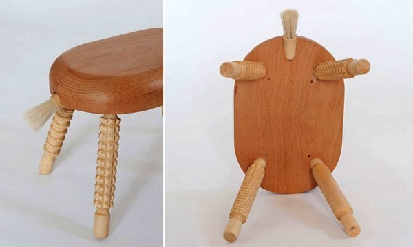 Деревянные детские стульчики Alba chairs от Roger Arquer