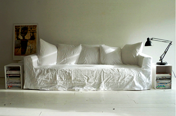 My couch - my canvas. Диван для рисования от Аннебет Филипс