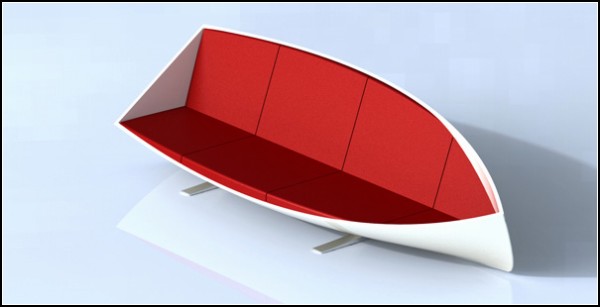 Лодка-диван Boat Sofa от Bongyoel Yang