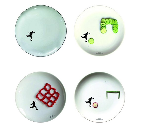 Спортивные тарелки Sport Plates к началу Евро-2012
