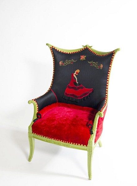 Коллекция ярких и модных кресел Boom Boom Chairs от Кристины Дельвеккио (Christine Delvecchio) 