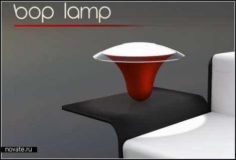 Bop Lamp. Лампа-неваляшка от Baita Bueno