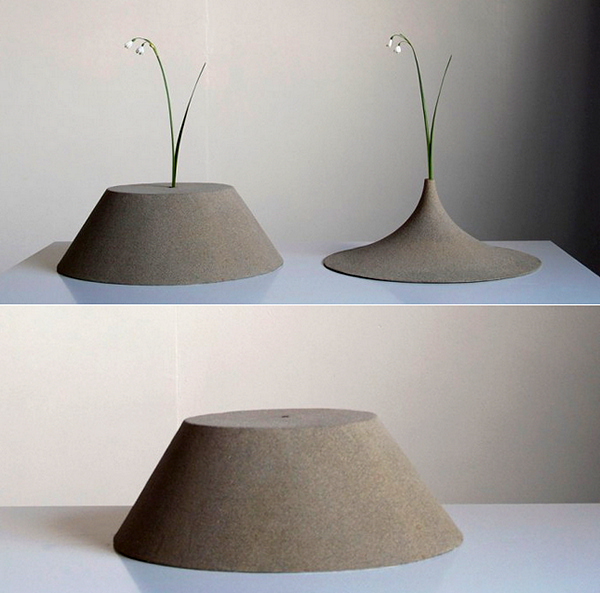 Sand: коллекция необычных вазочек из песка
