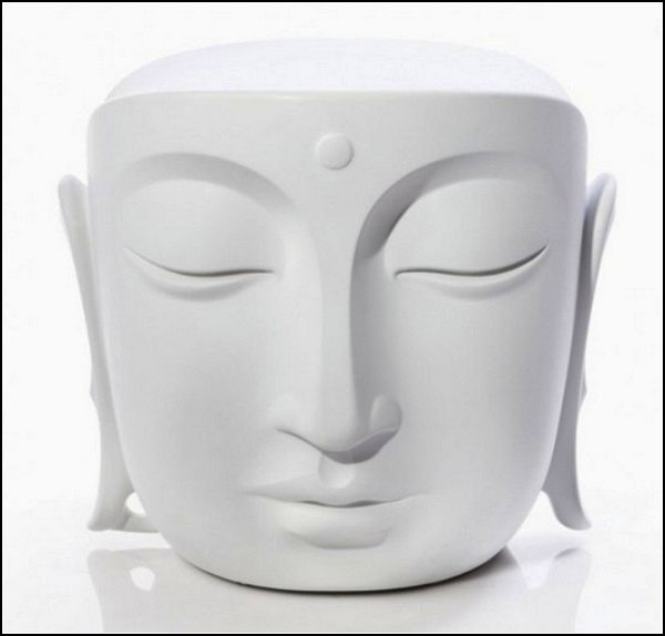 Необычная мебель Buddha Head для тех, кто верует
