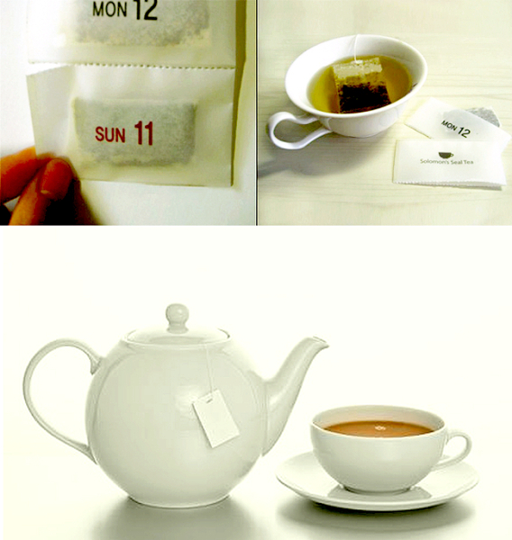 Calendar Teabags. Календарь для чаелюбов Cho Hee Ha