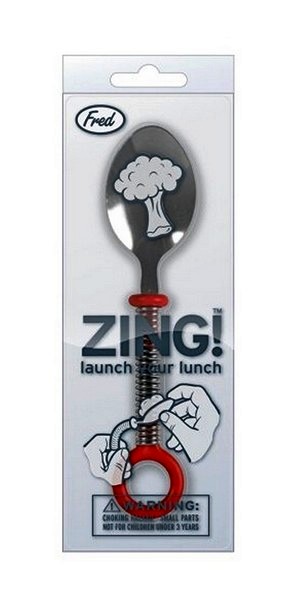 Zing Lunch Launching Catapult Spoon, ложка-катапульта для игры с едой