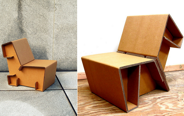 Кровать из картона | Юджин Картон