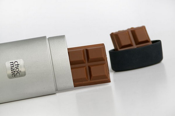 Choc Mate, концептуальный термос для шоколадной плитки или батончика
