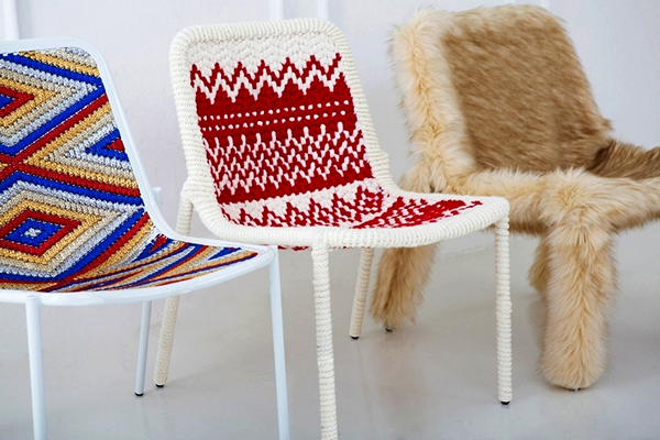 Коллекция одежды для стульев Clothed chairs, дизайн Ын Ён Юнг (Eun Young Jung) 